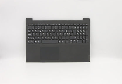 Lenovo V15-IWL Palmrest Touchpad Cover Keyboard Swiss Grey 5CB0W44089