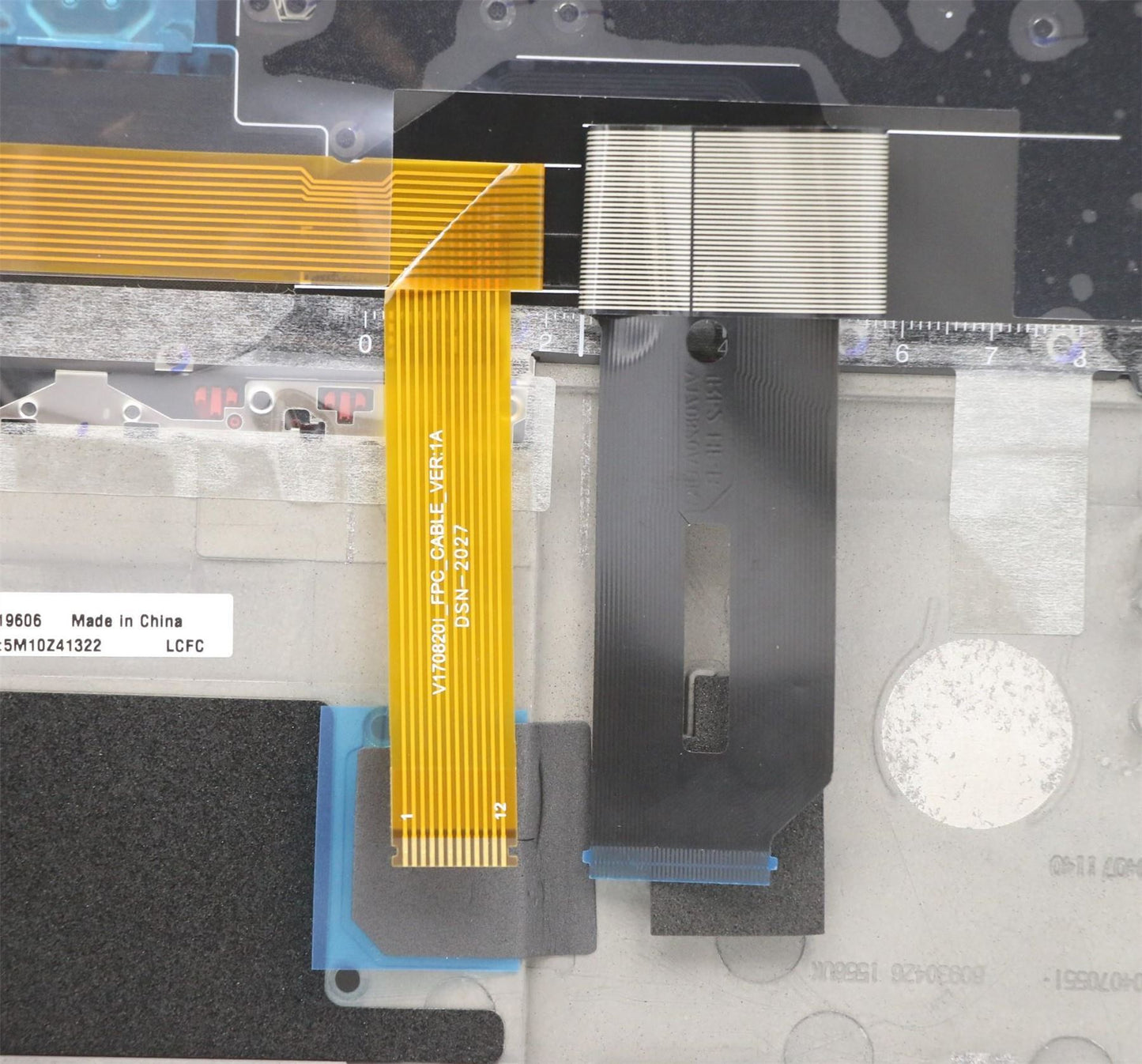 Lenovo MECH_ASM CCov BL KBD SLV UK(LTN)BK 5M10Z41321