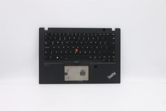 Lenovo ThinkPad T14s Keyboard Palmrest Top Cover Turkish Black 5M10Z41443