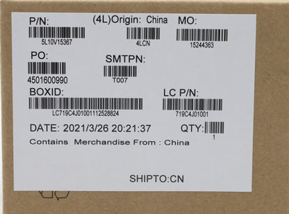 Lenovo LABEL FRU Label Kit for LCFC 5L10V15367