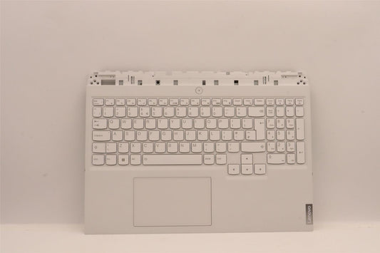 Lenovo 5 16ARH7H Palmrest Cover Touchpad Keyboard UK Storm Grey 5CB1H71106