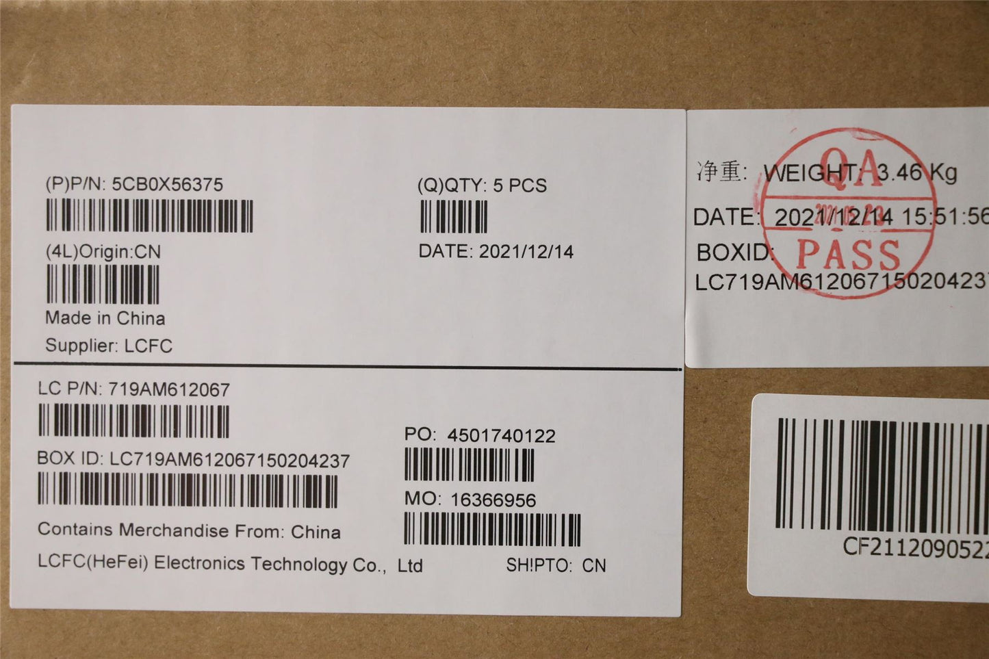 Lenovo Upper Case ASM_ND L81YK NBLNFPGG 5CB0X56375