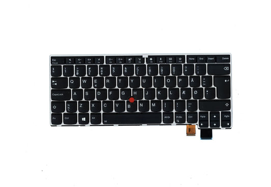 Lenovo THO2 CHY BL-KB SV DK Danish Keyboard 01ER878