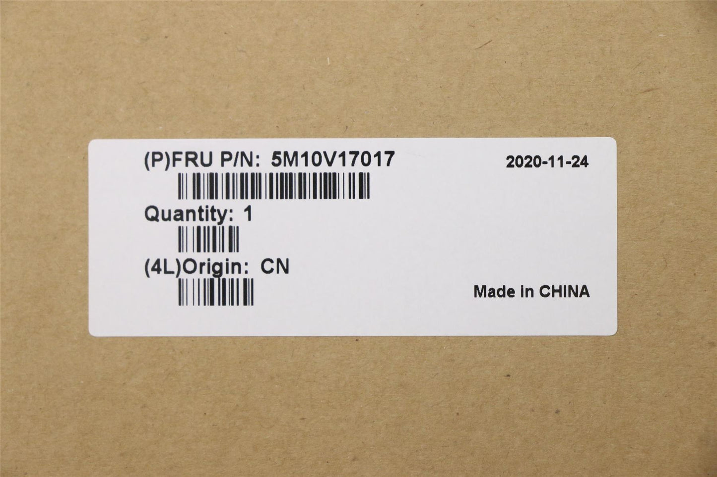 Lenovo ThinkPad E14 Keyboard Palmrest Top Cover Nordic Black 5M10V17017