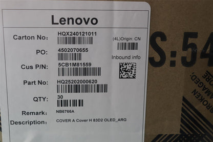 Lenovo COVER A Cover H 83D2 OLED_ARG 5CB1M81559