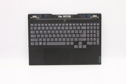 Lenovo Legion S7-15ACH6 Palmrest Touchpad Cover Keyboard US Black 5CB1C93708