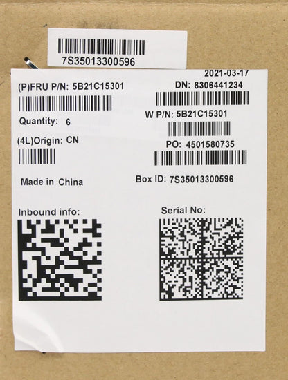 Lenovo WIN,i5-8365U vP,8G,JP,AMT,dTPM 5B21C15301