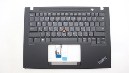 Lenovo ThinkPad T14s Gen 4 Keyboard Palmrest Top Cover Hebrew Black 5M11L59343