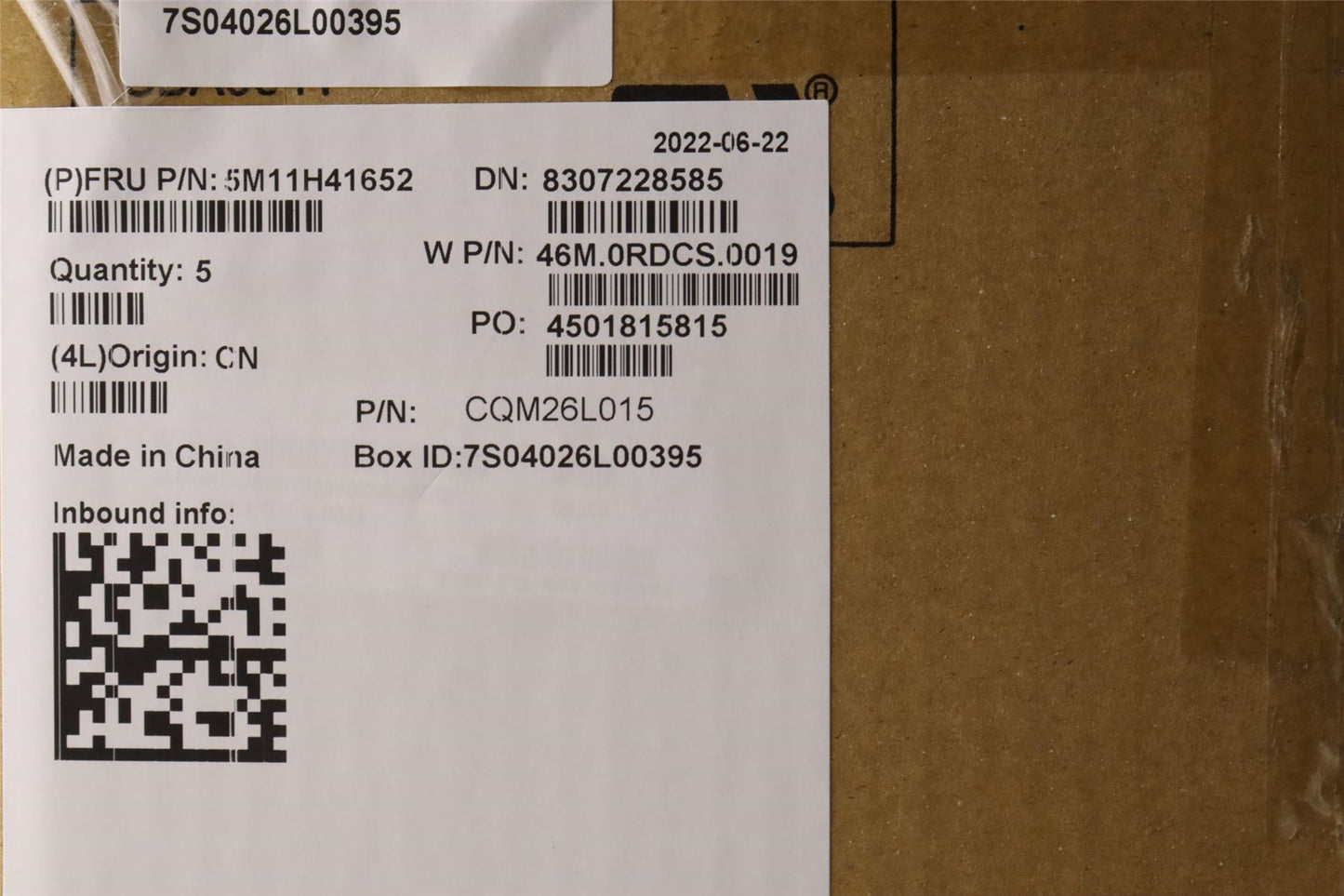 Lenovo ThinkPad X1 Gen 2 Keyboard Palmrest Top Cover US Black 5M11H41652