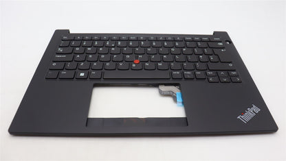 Lenovo ThinkPad E14 Gen 5 Palmrest Cover Keyboard UK Europe Black 5M11L92315
