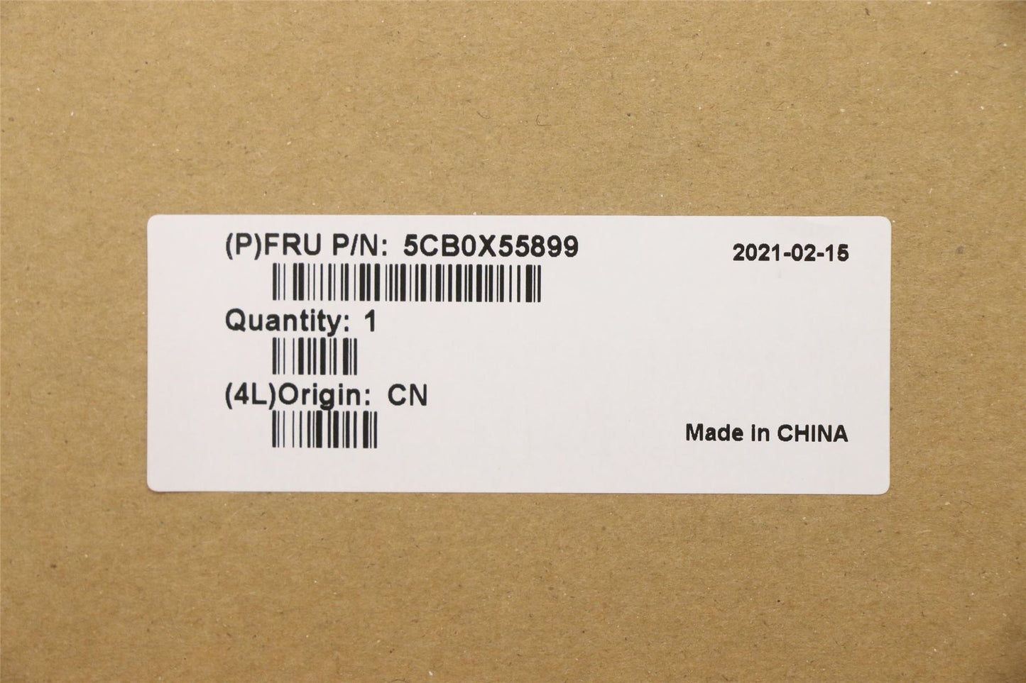 Lenovo Upper Case ASM_US INTE Q82A1 OC 5CB0X55899