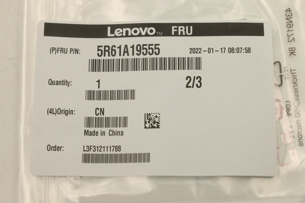 Lenovo RUBBER FRU Tiger 1.0 DUMMY_CAMERA_RUBBER Camera Board 5R61A19555