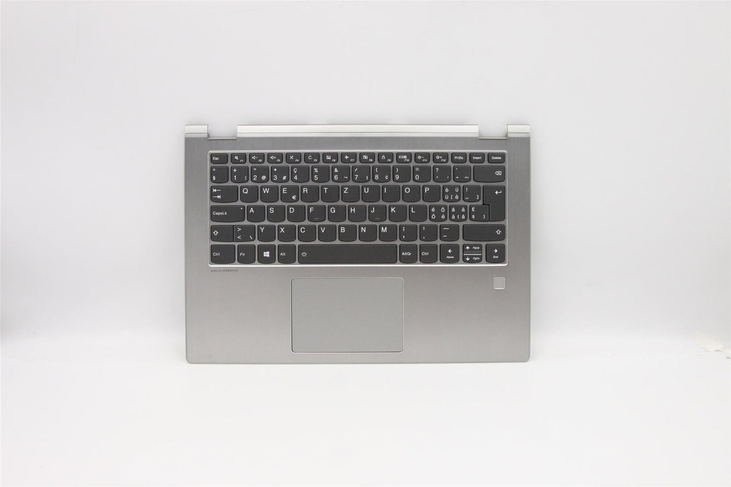 Lenovo Yoga 530-14IKB Keyboard Palmrest Top Cover Swiss Silver 5CB0R08780