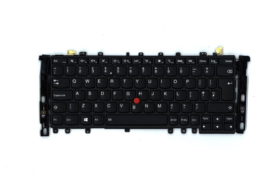 Genuine Lenovo Yoga 12 Keyboard UK Black Backlit 00PA811