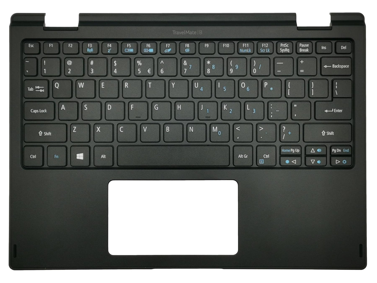 Acer Travelmate B118-G2-RN B118-M Palmrest Cover Keyboard Black 6B.VHPN7.028