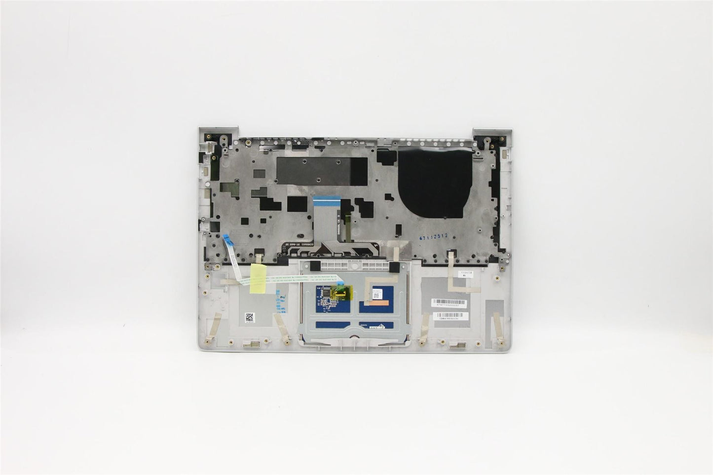 Lenovo IdeaPad 710S Plus-13ISK Keyboard Palmrest Top Cover UK Silver 5CB0M09446