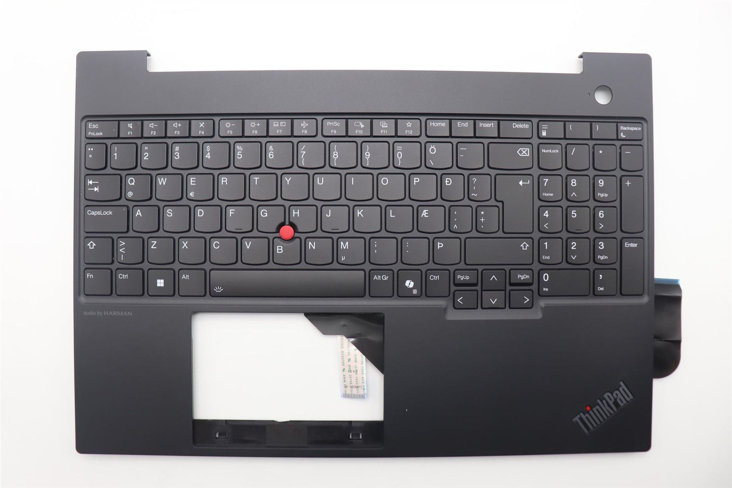 Lenovo MECH_ASM FRU KBD CCV ILD BL(PMX) UK BK 5M11N99910