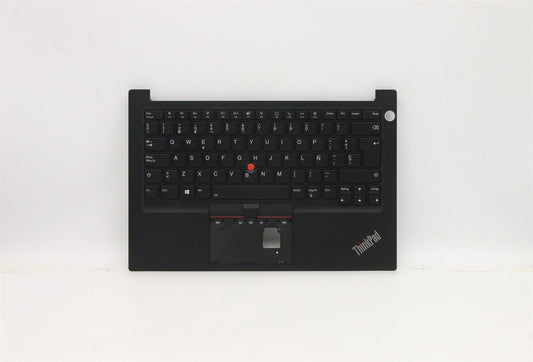 Lenovo ThinkPad E14 Gen 2 Palmrest Cover Keyboard Spanish Black Backlit 5M11A35075