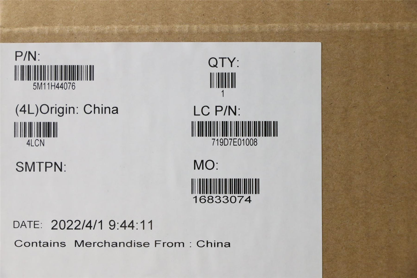 Lenovo Carbon X1 10th LCD Screen Display Assembly 5M11H44076