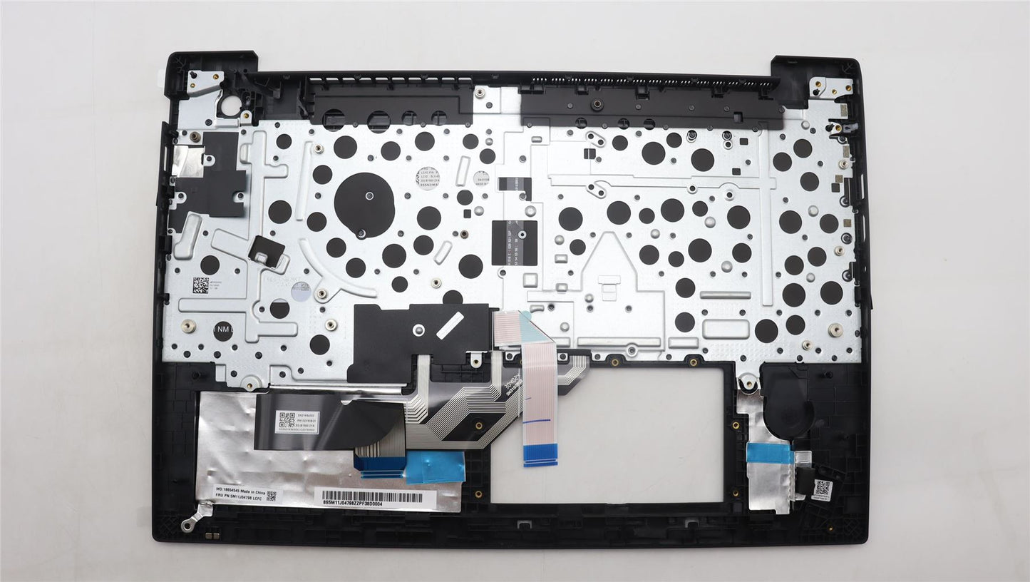 Lenovo ThinkPad E16 Gen 1 Palmrest Cover Keyboard Slovenian Black 5M11J04798