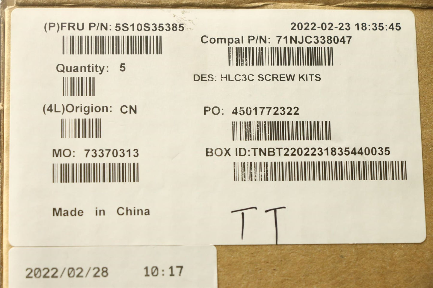 Lenovo Yoga 6 13ALC7 Screw Screws Set Kit 5S10S35385
