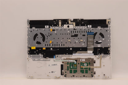 Lenovo IdeaPad 3 15IAH7 Palmrest Cover Touchpad Keyboard US White 5CB1H30561