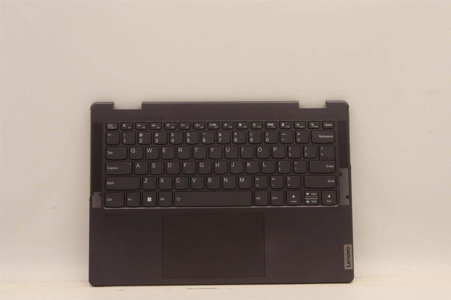 Lenovo Yoga 7 14ARB7 Palmrest Cover Touchpad Keyboard US Storm Grey 5CB1J11140