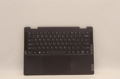 Lenovo Yoga 7 14ARB7 Palmrest Cover Touchpad Keyboard US Storm Grey 5CB1J11140