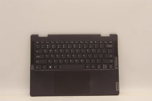 Lenovo Yoga 7 14ARB7 Palmrest Cover Touchpad Keyboard US Storm Grey 5CB1J11140