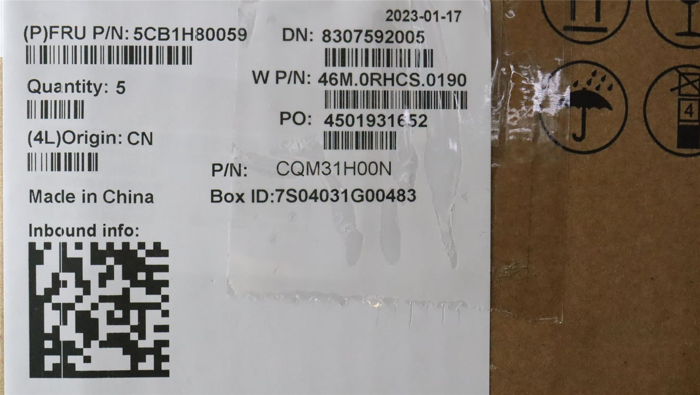 Lenovo Upper Case ASM_EURO ENG W 82R7 SB 5CB1H80059