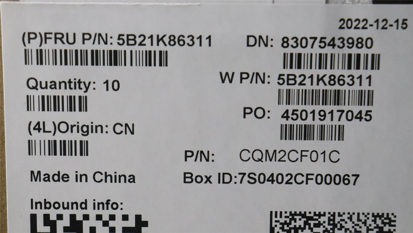 Lenovo ThinkPad L13 Gen 3 Motherboard Mainboard UMA INTELI71255U 16G 5B21K86311