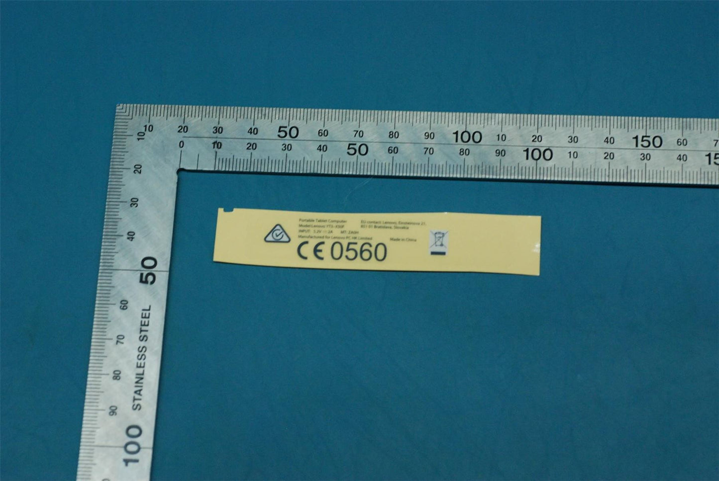 Lenovo 5L18C03876 YT3-X50F Rating label&*70152695 CS