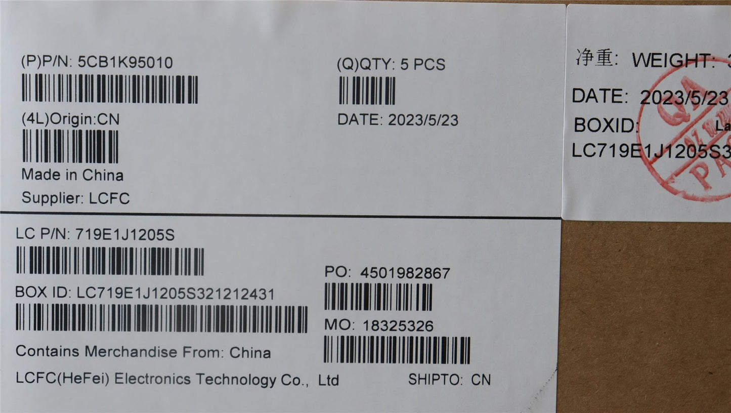 Lenovo IdeaPad 3 15IAN8 Palmrest Cover Touchpad Keyboard US Europe 5CB1K95010