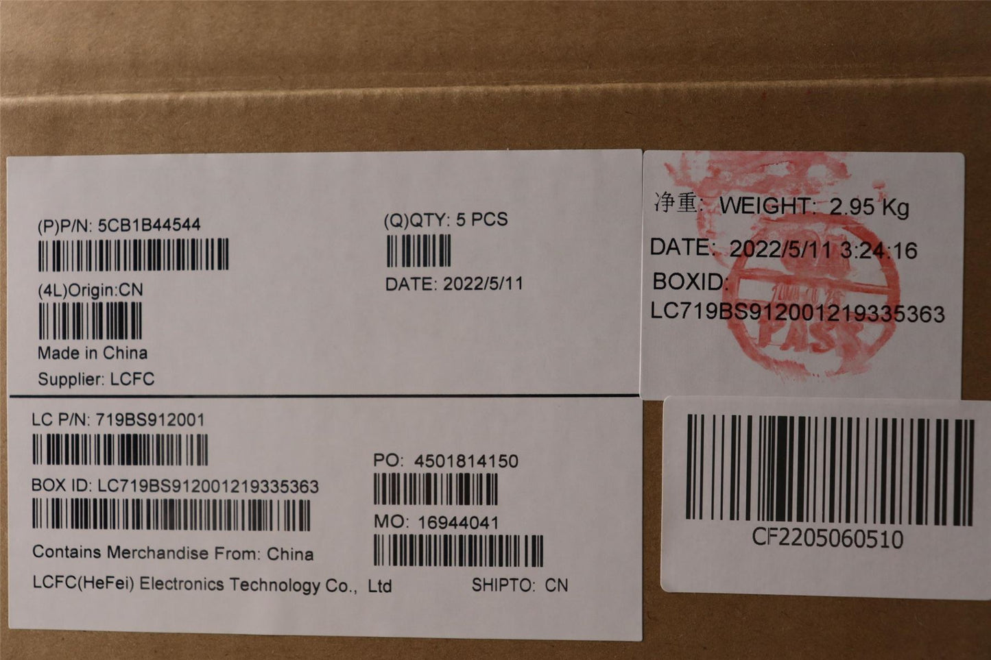 Lenovo IdeaPad 7 14ACH5 Palmrest Cover Touchpad Keyboard US 5CB1B44544