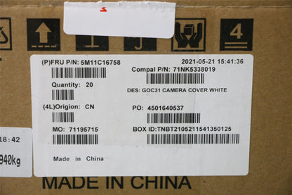 Lenovo MECH_ASM Back Hcamera,White,AIO 3 22 5M11C16758