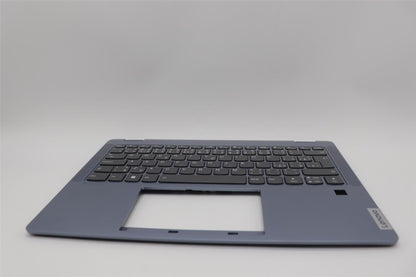 Lenovo IdeaPad 5 14IAU7 Palmrest Cover Touchpad Keyboard Blue Backlit 5CB1H80030