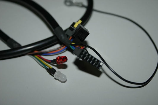 Lenovo 鸿海开天4000/2000机箱电源开关板及连线14P Board 31007113
