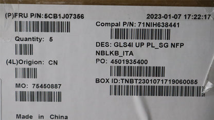 Lenovo UpperCaseASM_ITA C82SD PLSG NFPNBL 5CB1J07356