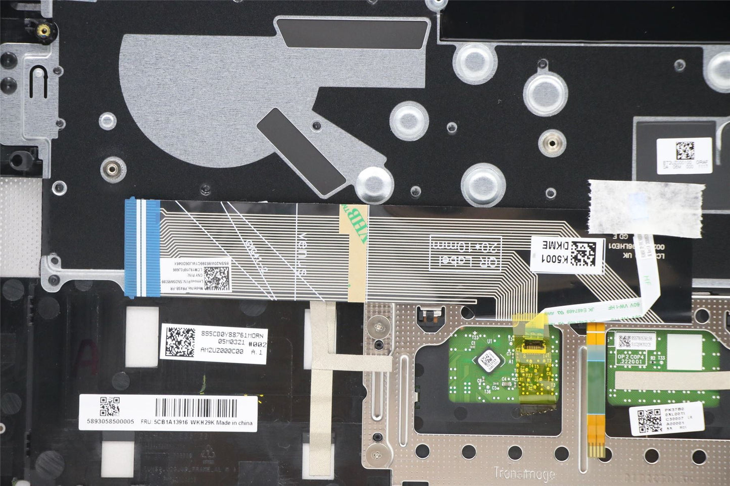 Lenovo IdeaPad 5 14ITL05 5 14ARE05 Palmrest Cover Touchpad Keyboard 5CB1A13916