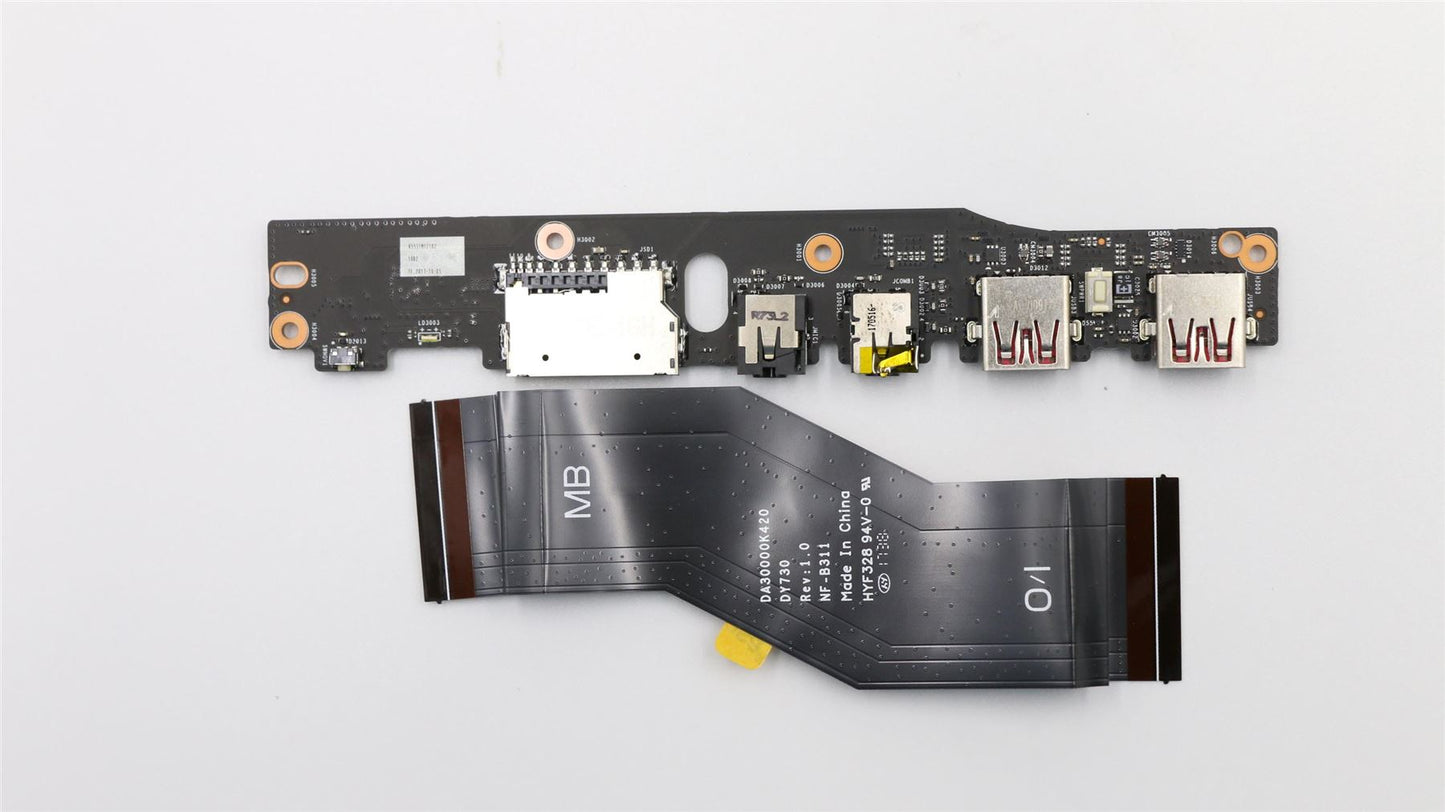 Lenovo Legion Y920-17IKB SD Card Reader USB Audio Port Board 5C50P05631