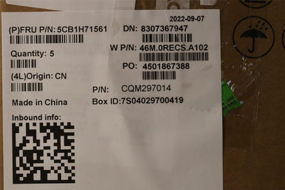 Lenovo Upper Case ASM_BUL W 82R9 CG BL 5CB1H71561
