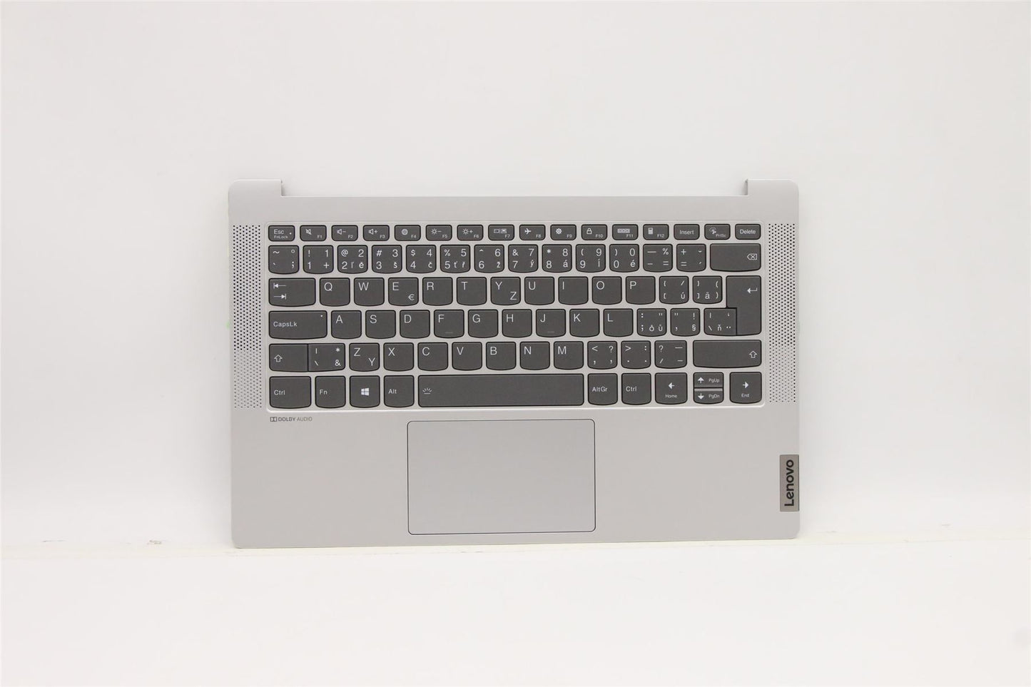 Lenovo IdeaPad 4G 14Q8C05 Palmrest Cover Touchpad Keyboard Silver 5CB1C68186