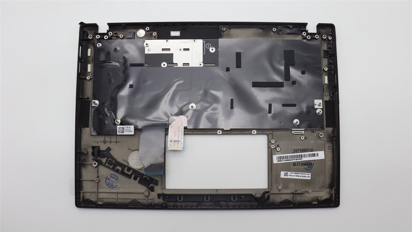 Lenovo ThinkPad X13 Gen 4 Keyboard Palmrest Top Cover US Euro Black 5M11H88989
