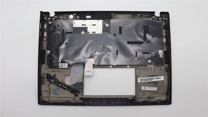 Lenovo ThinkPad X13 Gen 4 Keyboard Palmrest Top Cover US Euro Black 5M11H88989