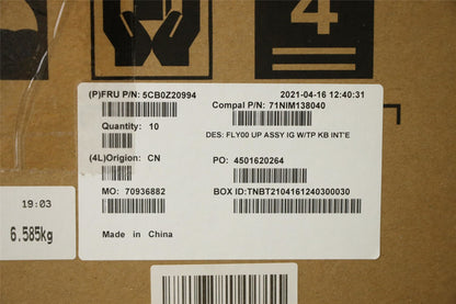 Lenovo Legion 7-15IMHg05 7-15IMH05 Keyboard Palmrest Top Cover Grey 5CB0Z20994