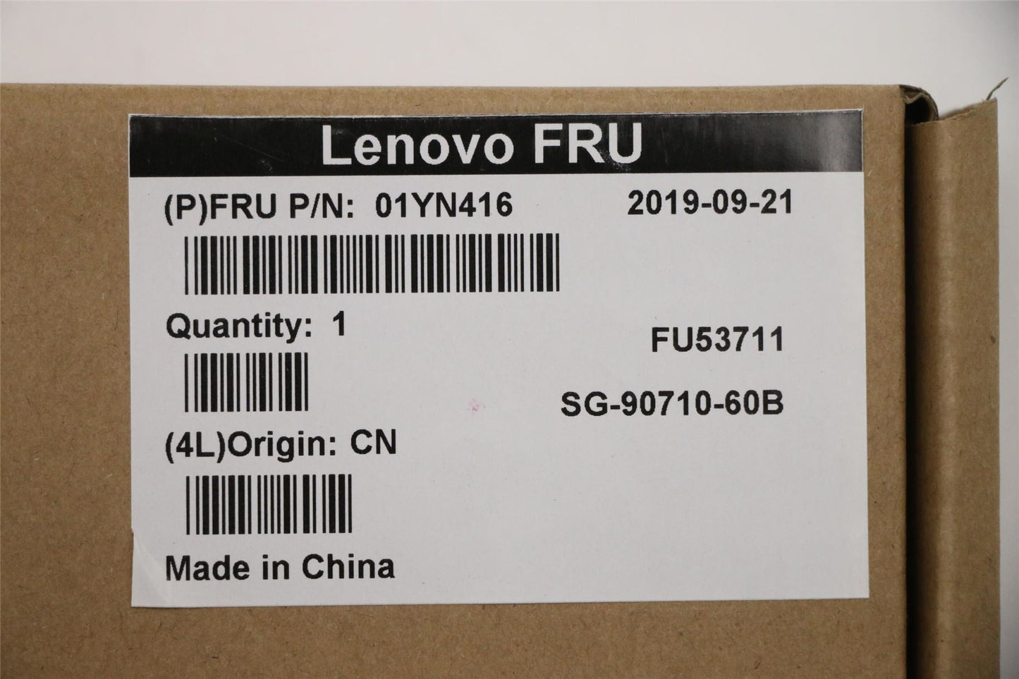 Lenovo NB_KYB FRU COMO FL,LTN,KB,SV,EE 01YN416