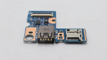 Lenovo ThinkPad L14 Gen 4 L15 Gen 4 USB-A SD Card Reader Board 5C51J62745