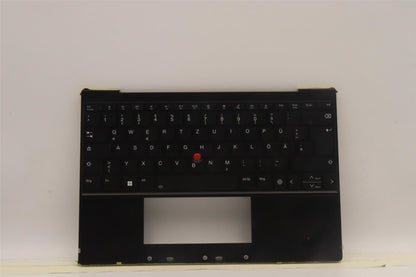 Lenovo ThinkPad Z13 Gen 1 Keyboard Palmrest Top Cover German Black 5M11H94934
