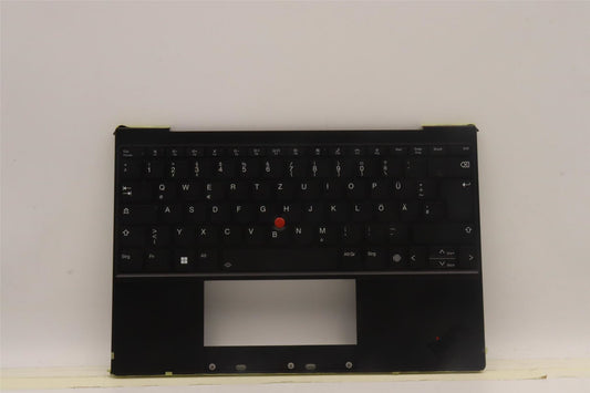 Lenovo ThinkPad Z13 Gen 1 Keyboard Palmrest Top Cover German Black 5M11H94934
