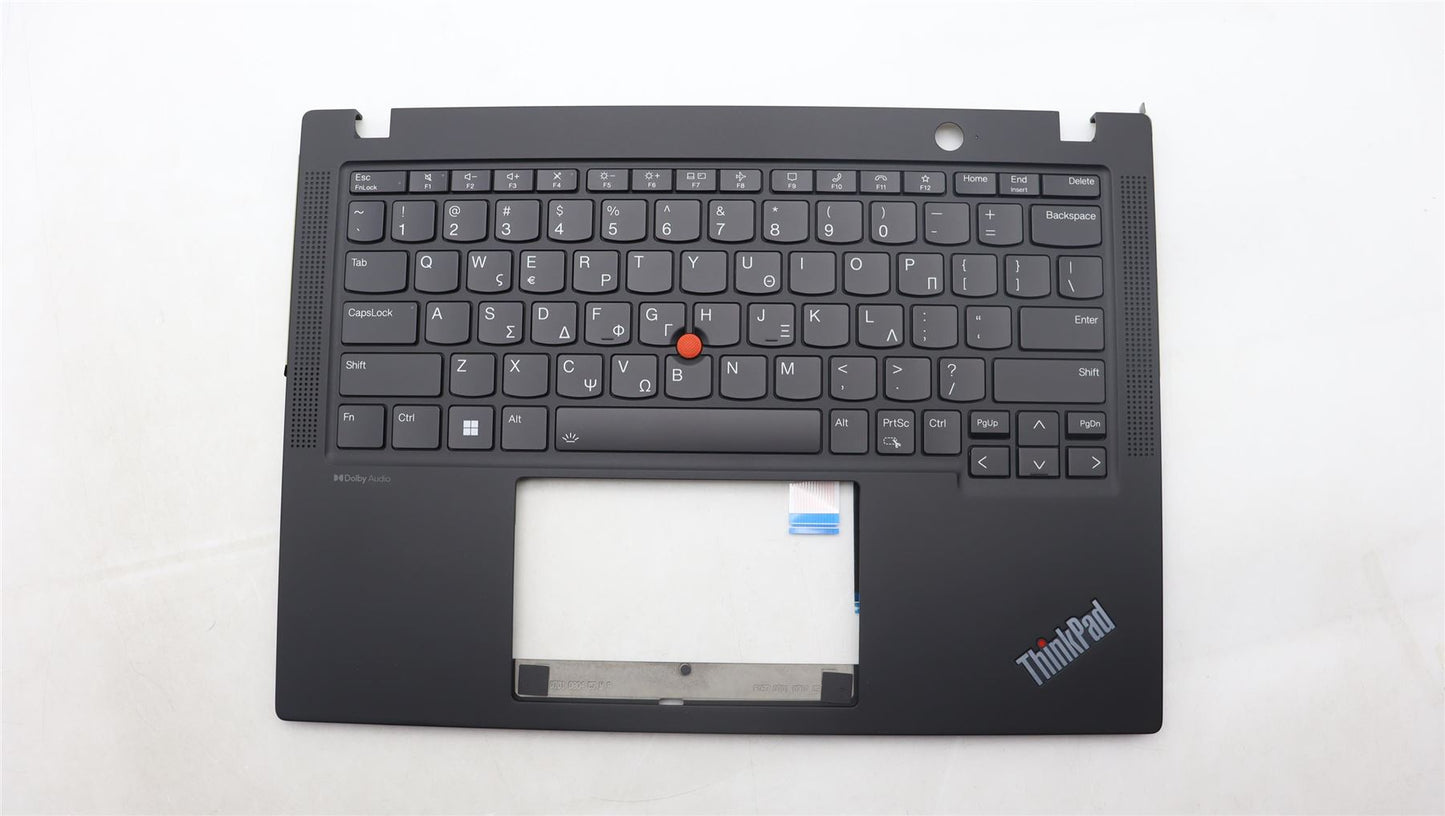 Lenovo ThinkPad X13 Gen 4 Keyboard Palmrest Top Cover Greek Black 5M11L85942